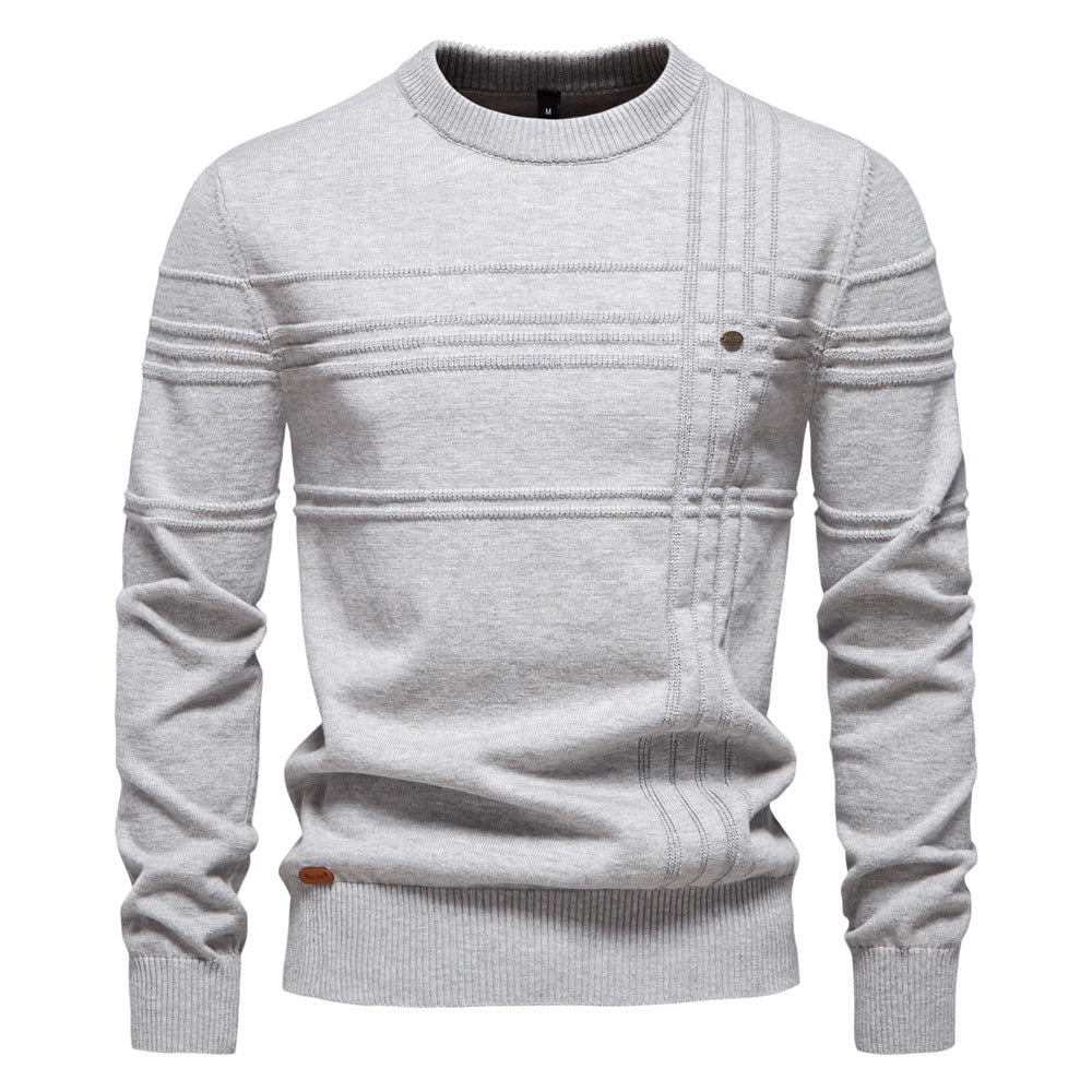 Levron | Maglione con Motivo a Righe