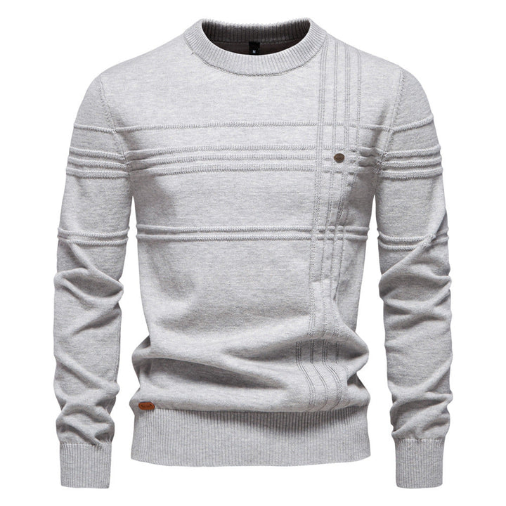 Levron | Maglione con Motivo a Righe