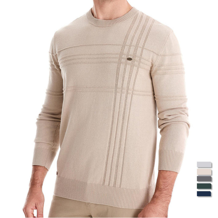 Levron | Maglione con Motivo a Righe