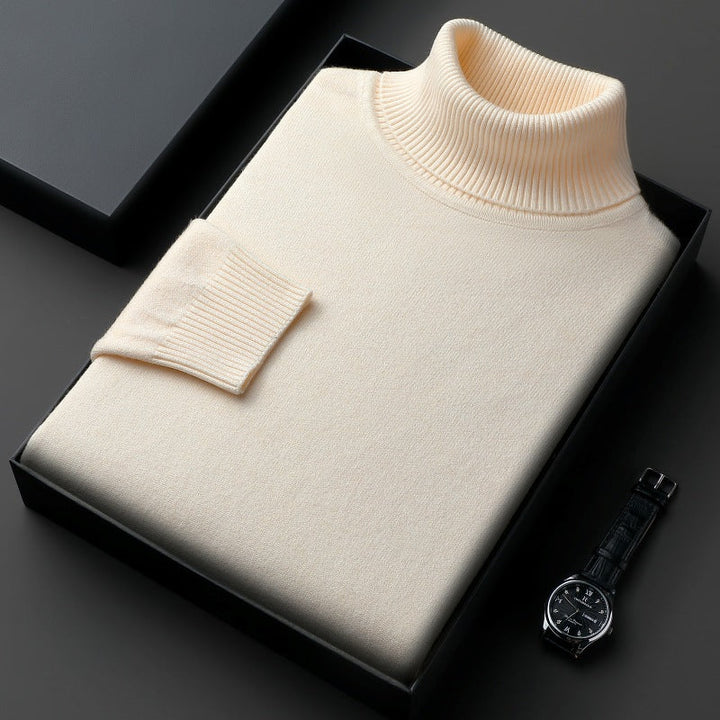 Demano - Maglione a Collo Alto in Cashmere