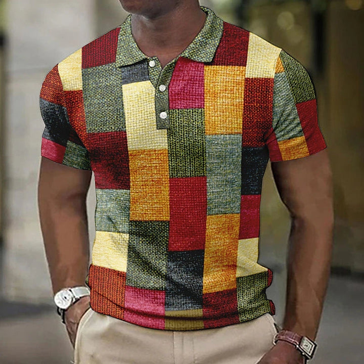 Henry™ | Elegante Polo Multicolore