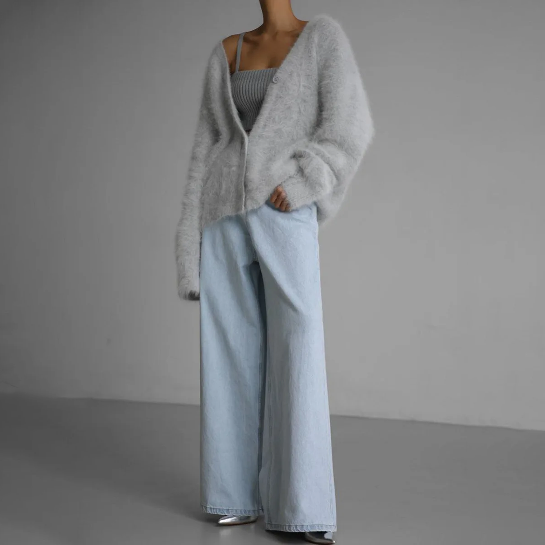 Elke Elegant Cashmere Cardigan