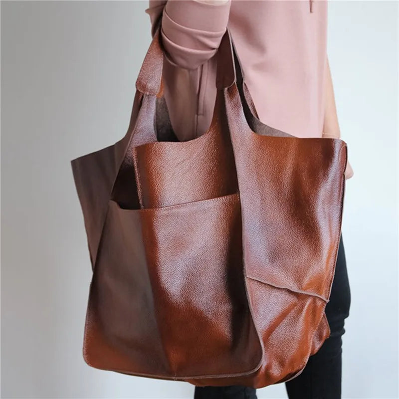 Truus™|Vintage leather bag