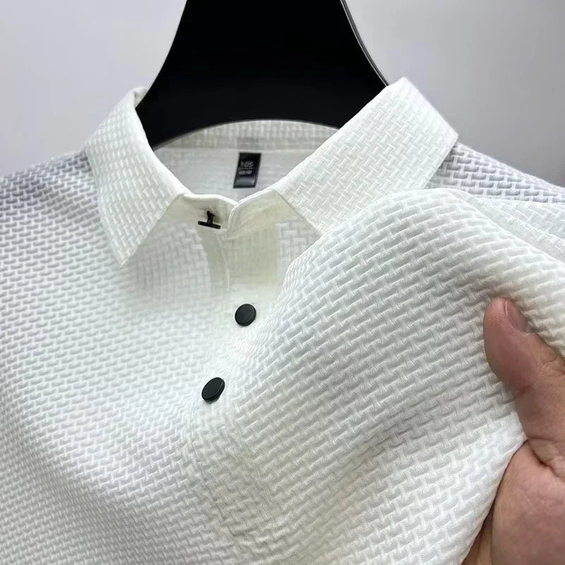 Henny™ | Polo a Manica Corta Elegante per Uomini