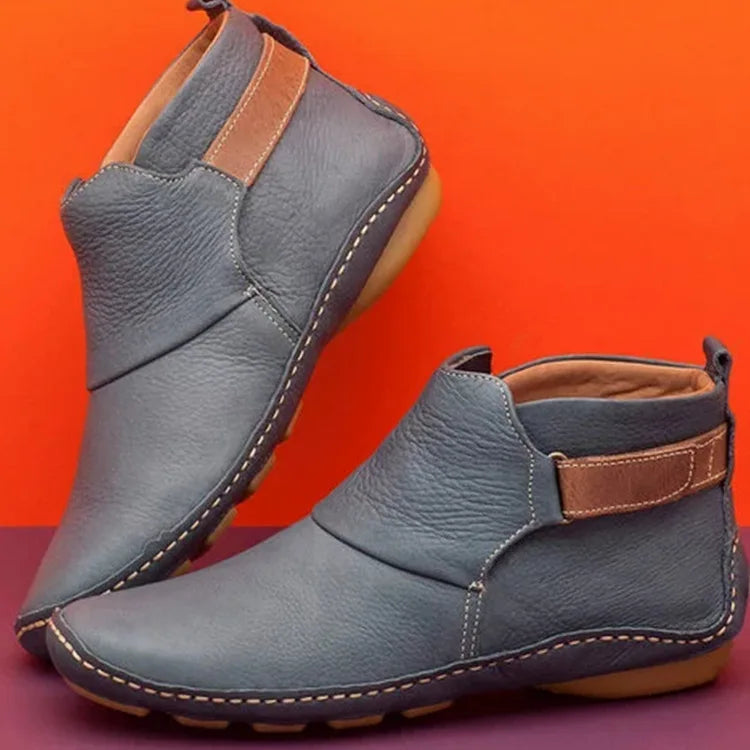 Demano™ Ankle Boots – Premium Leather, Warmth &amp; Waterproof Protection