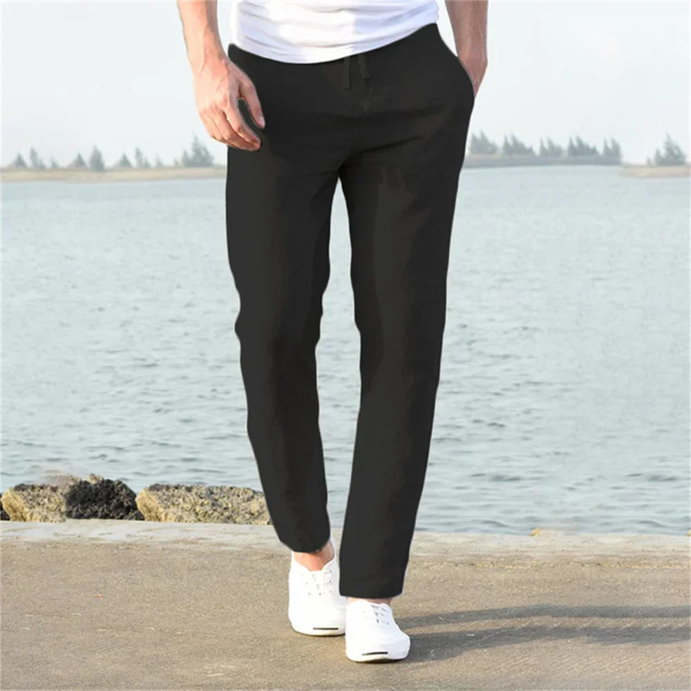 Jorn™ | Pantaloni in Lino Leggero per un Comfort Senza Sforzo