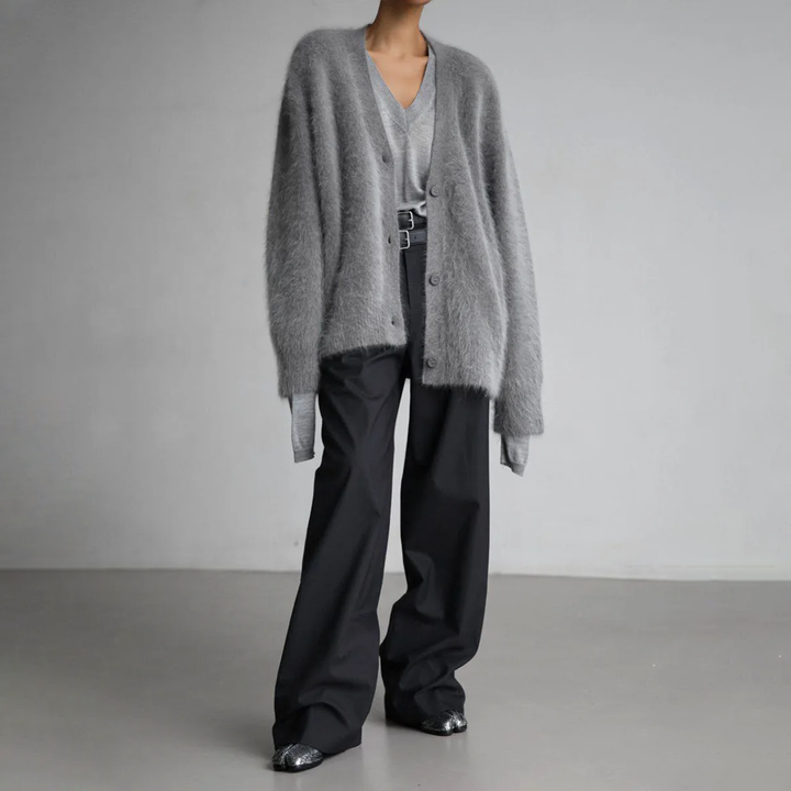 Elke Elegante Cardigan in Cashmere