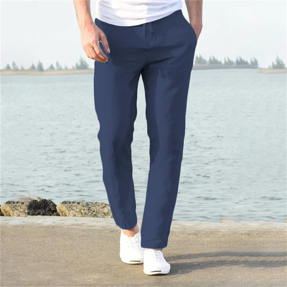 Jorn™ | Pantaloni in Lino Leggero per un Comfort Senza Sforzo