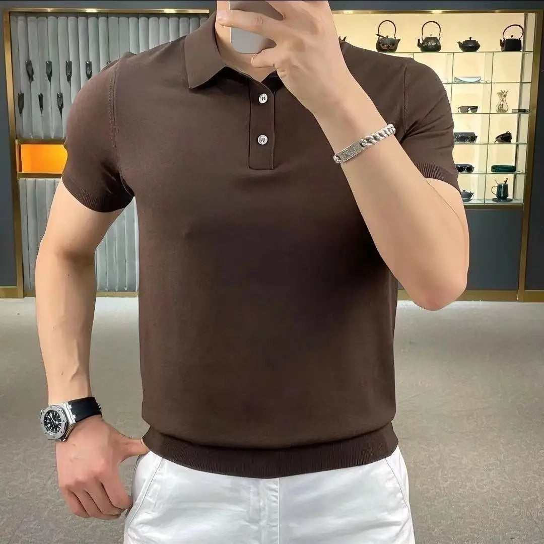 Peter™ | Polo Shirt Casual da Uomo a Maniche Corte