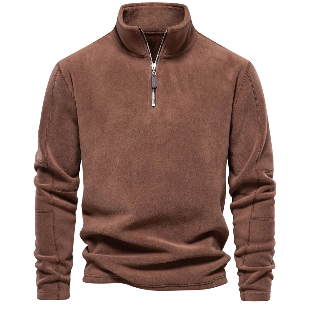 Kilian™ | Maglione da Uomo con Zip al Collo