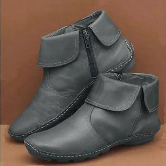 Demano™ Ankle Boots – Premium Leather, Warmth &amp; Waterproof Protection