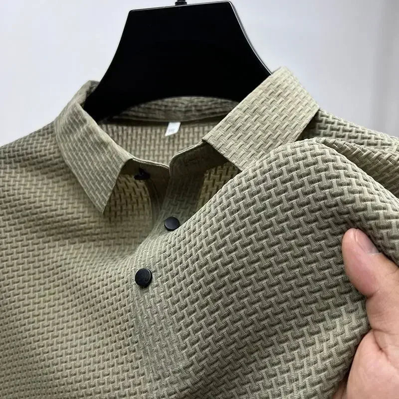 Henny™ | Polo a Manica Corta Elegante per Uomini