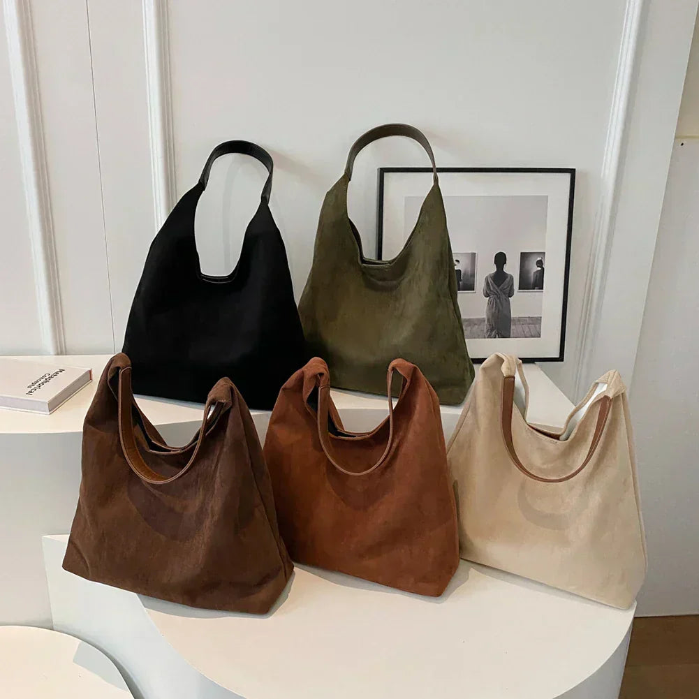 Willemijn™|Borsa shopper in suede