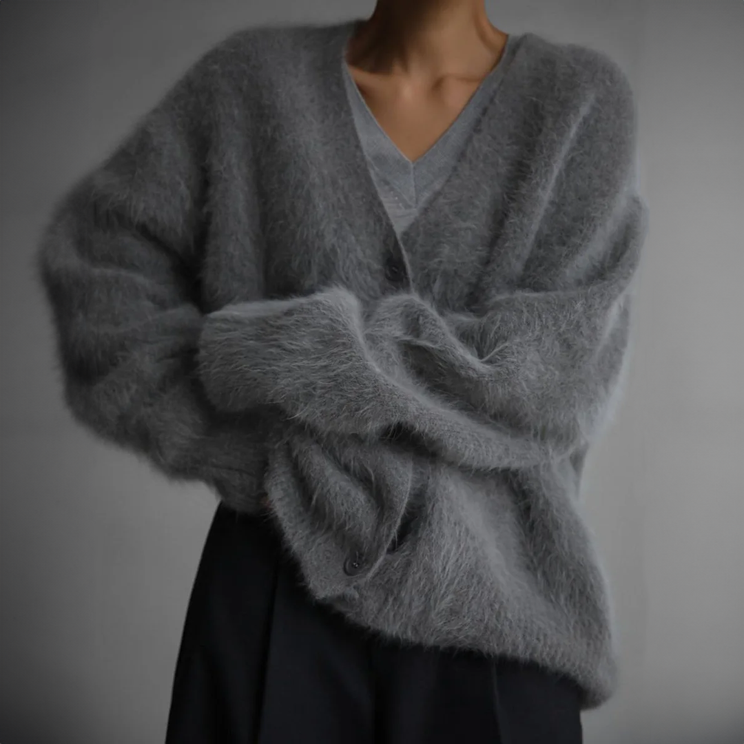 Elke Elegant Cashmere Cardigan