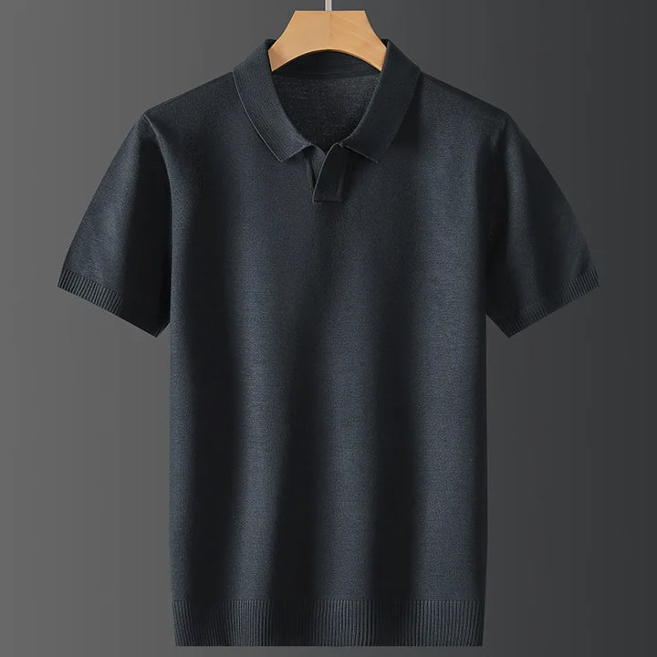 Liam™ | Polo Shirt di Lusso Stretch da Uomo