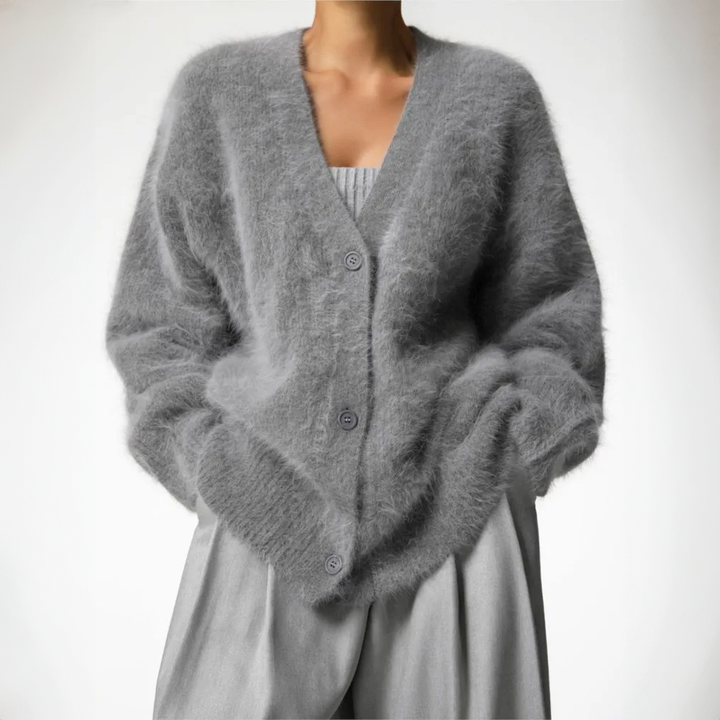 Elke Elegante Cardigan in Cashmere