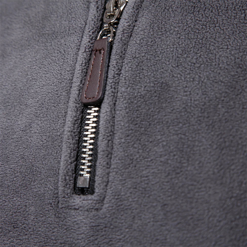 Kilian™ | Maglione da Uomo con Zip al Collo