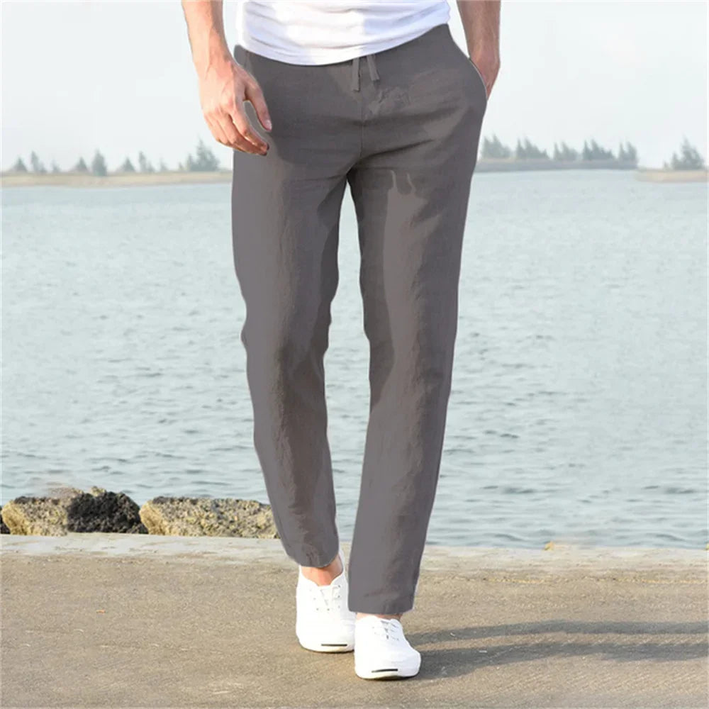 Jorn™ | Pantaloni in Lino Leggero per un Comfort Senza Sforzo