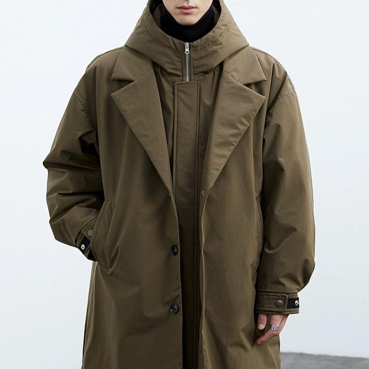 Demano™ - Waterproof Long Coat | Warm and Protective for Winter