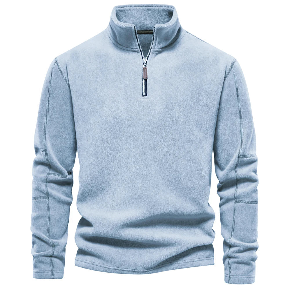 Kilian™ | Maglione da Uomo con Zip al Collo