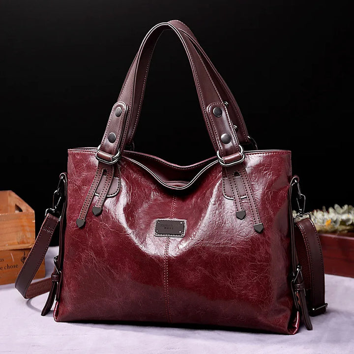 Trijn™|Leather Bag