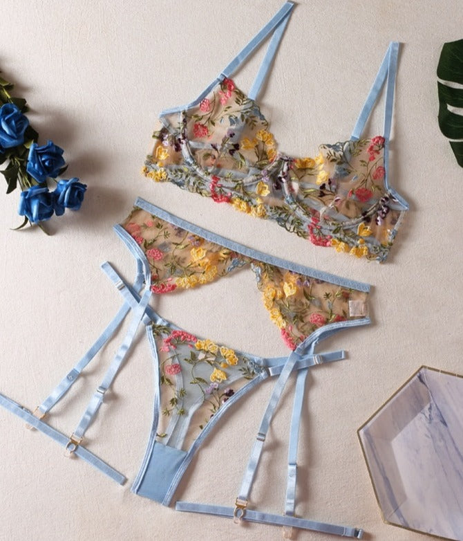 Demano™ | Set di lingerie francese a 3 pezzi