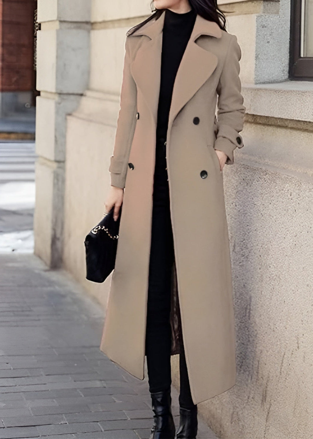 Nadine - Trench Coat Elegante e Caldo