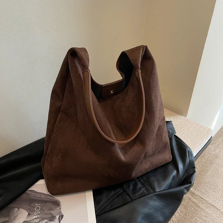 Willemijn™|Borsa shopper in suede