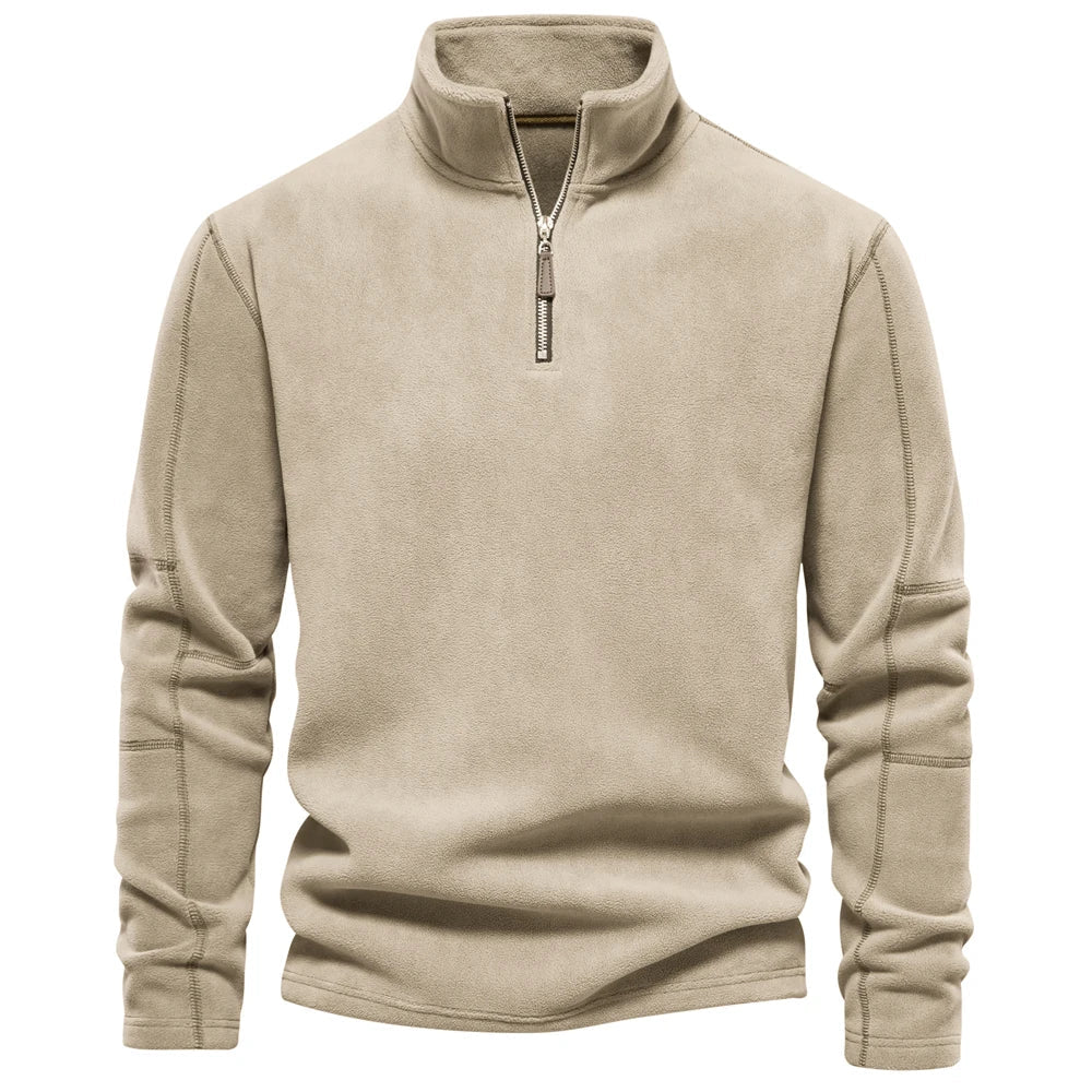 Kilian™ | Maglione da Uomo con Zip al Collo