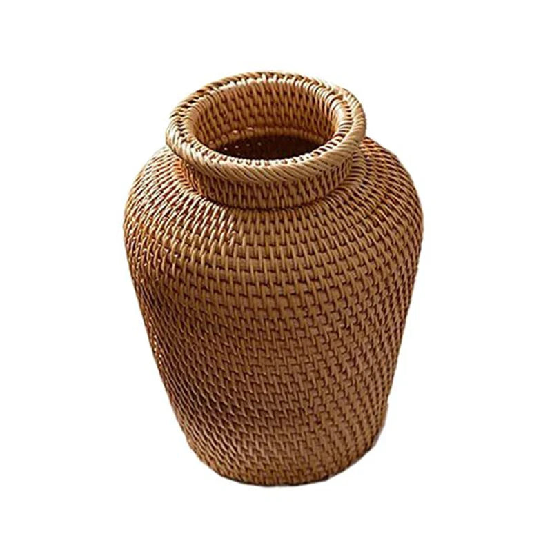 Vaso Intrecciato in Rattan