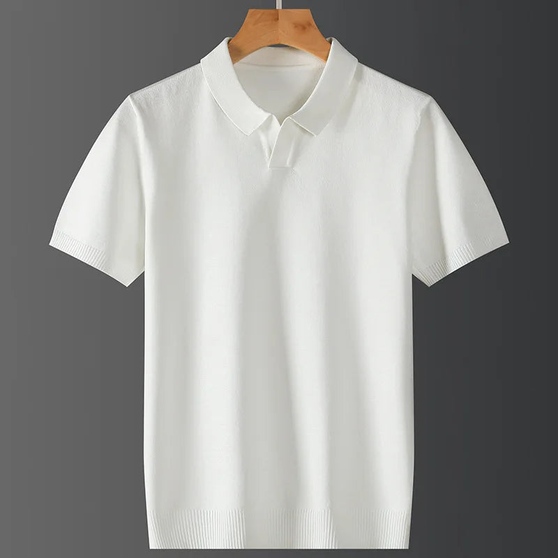 Liam™ | Polo Shirt di Lusso Stretch da Uomo