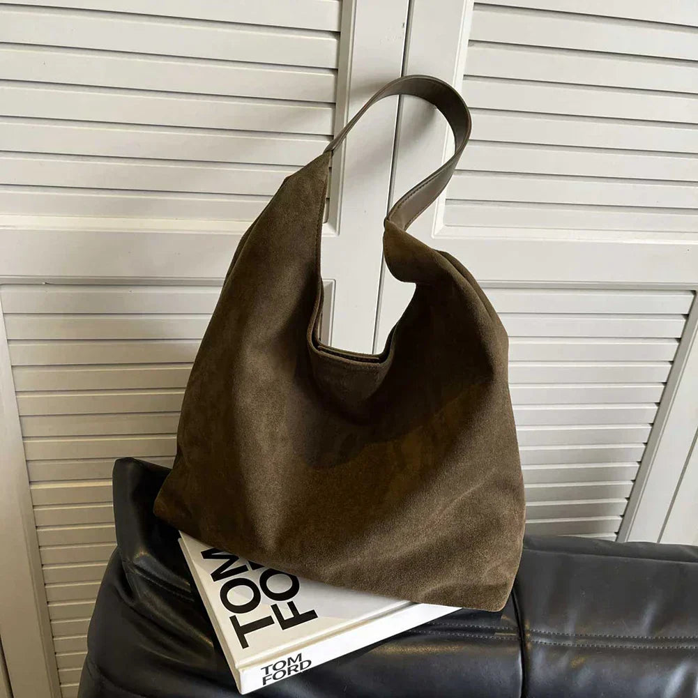 Willemijn™|Borsa shopper in suede