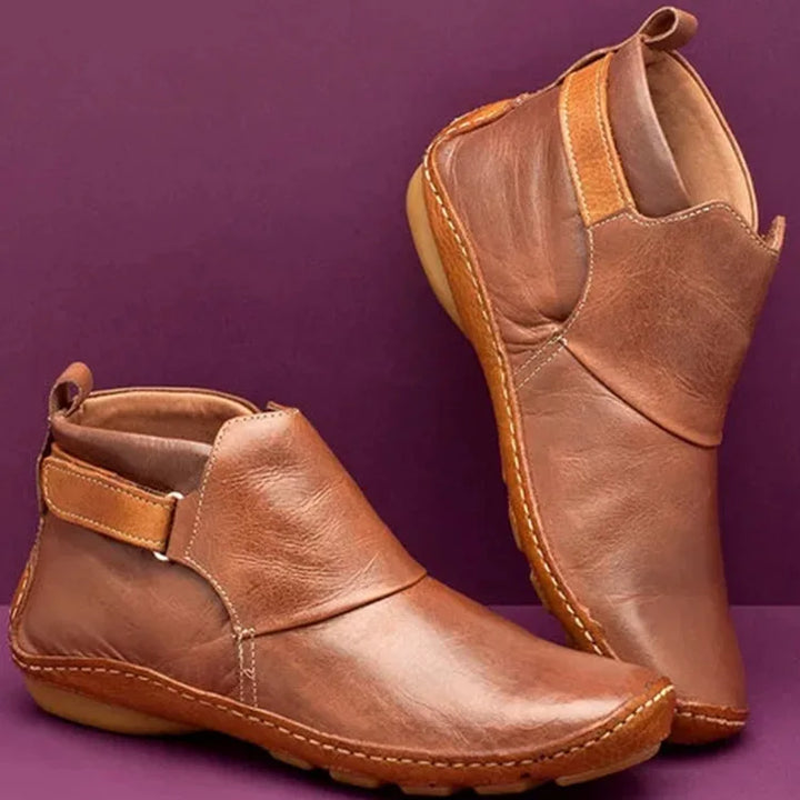 Demano™ Ankle Boots – Premium Leather, Warmth &amp; Waterproof Protection