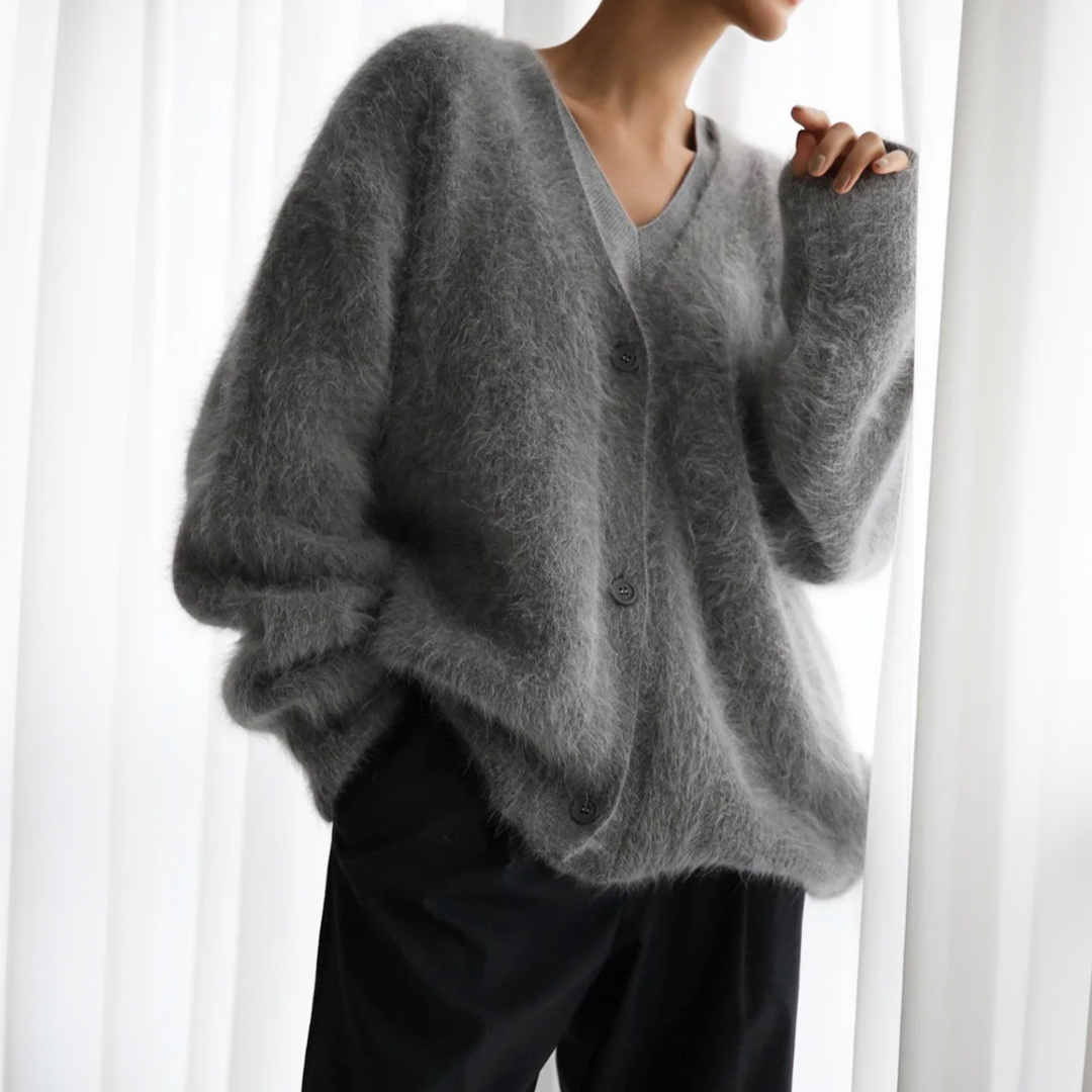 Elke Elegant Cashmere Cardigan