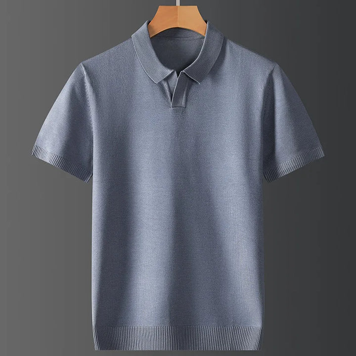 Liam™ | Polo Shirt di Lusso Stretch da Uomo