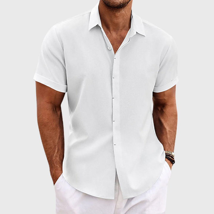 Oliver™ | Camicia a Maniche Corte di Comfort Senza Sforzo