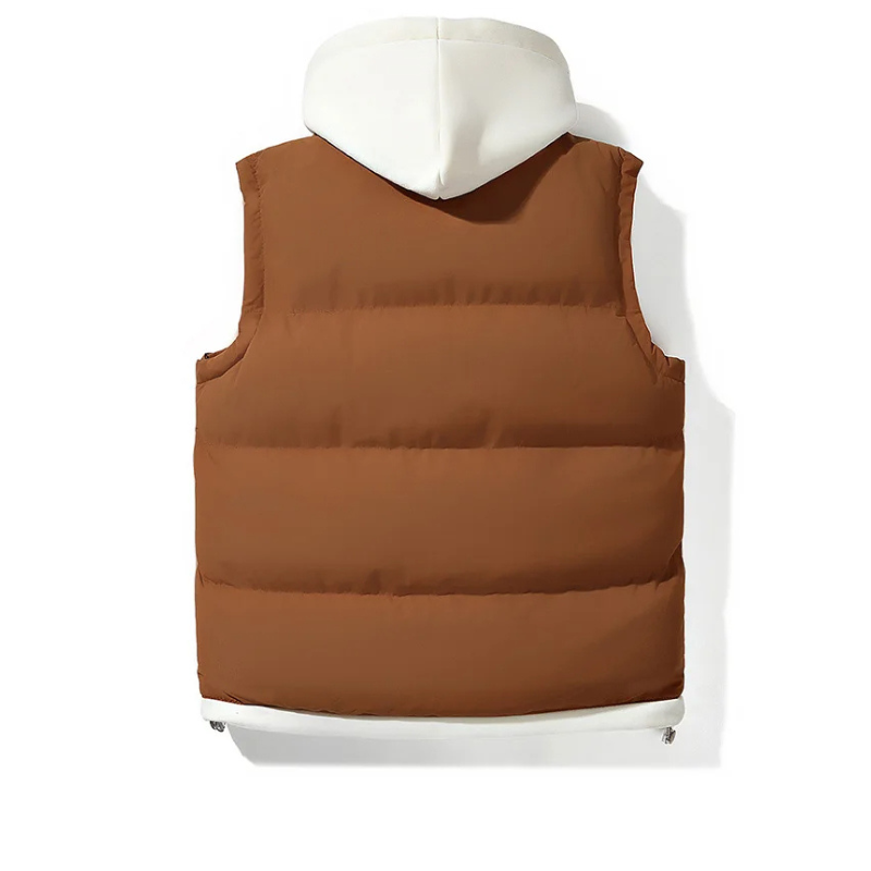 Demano™ Soft Shell Hooded Puffer Vest