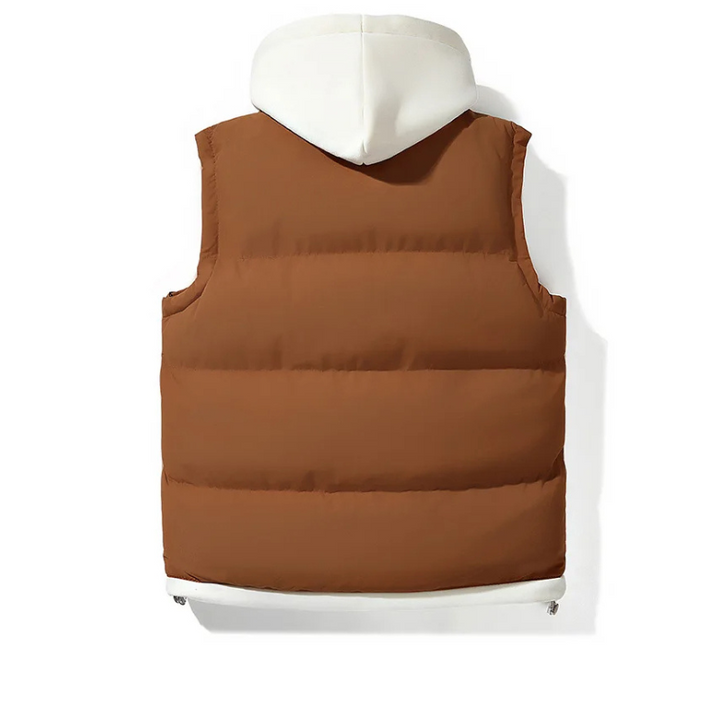 Demano™ Soft Shell Hooded Puffer Vest