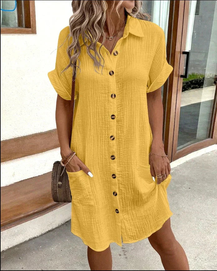 JULIA - OVERSIZED POLO DRESS 