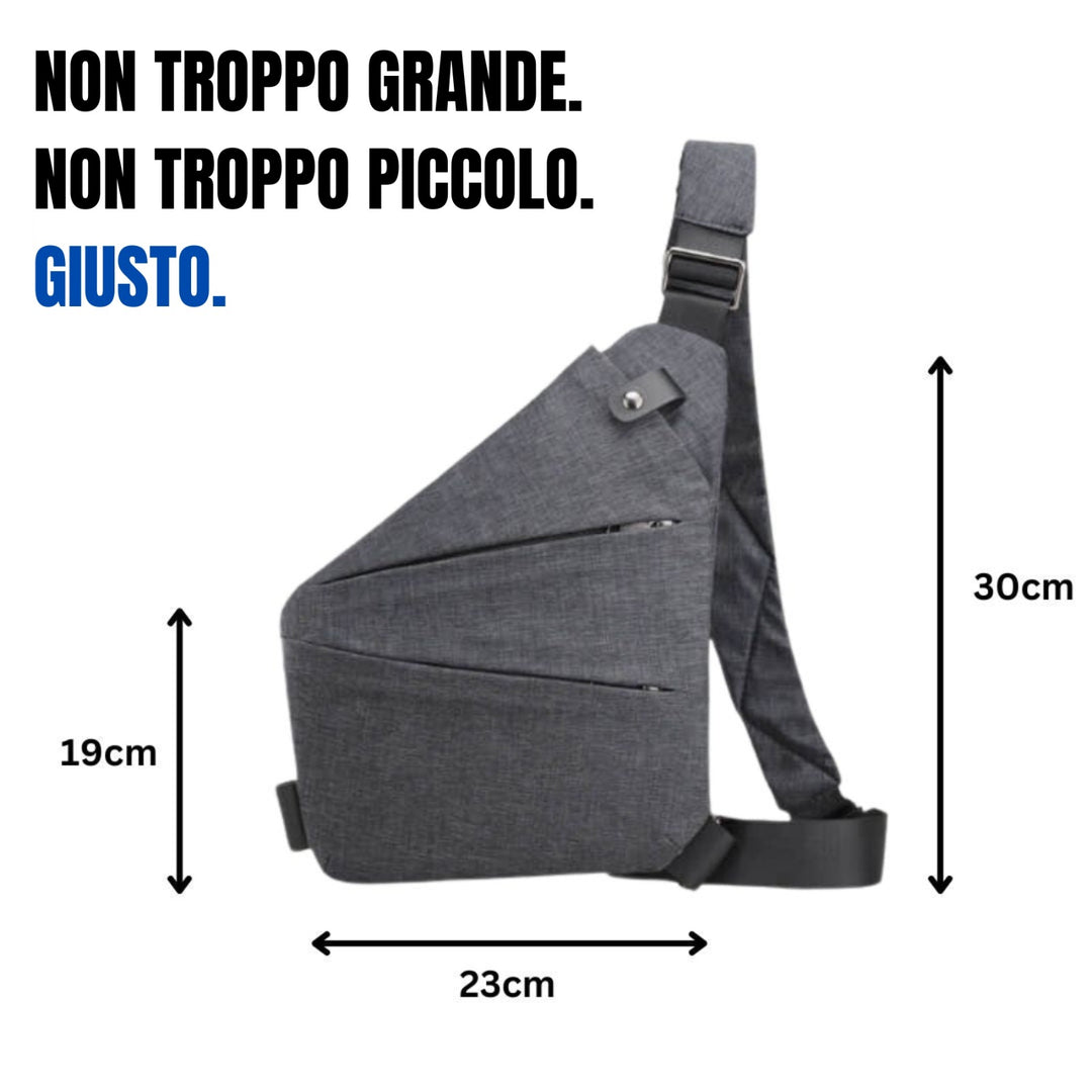 Borsa a tracolla antifurto