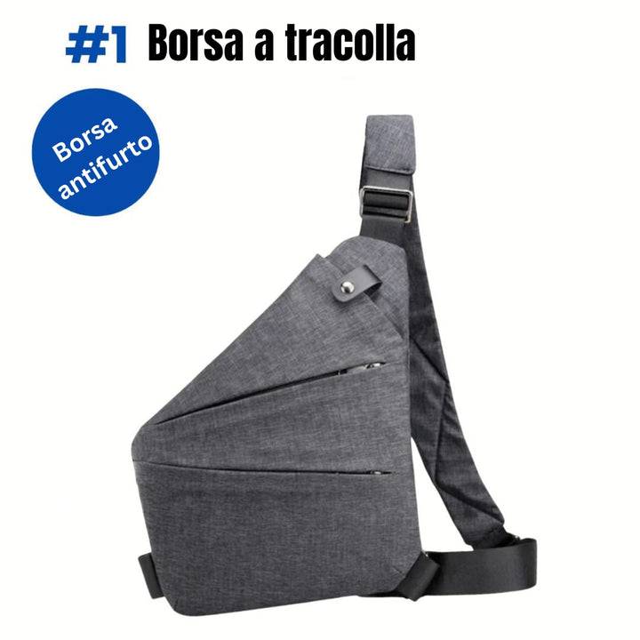 Borsa a tracolla antifurto