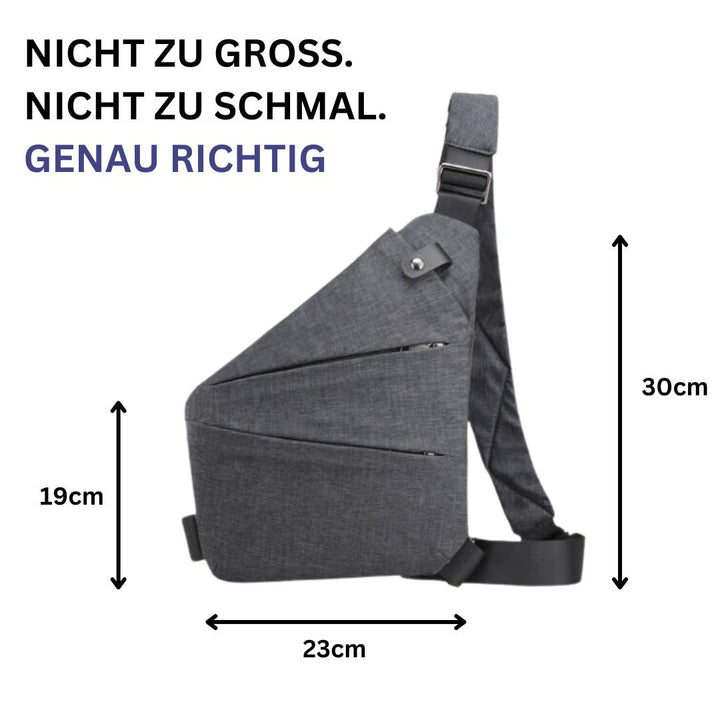 Anti-theft shoulder bag