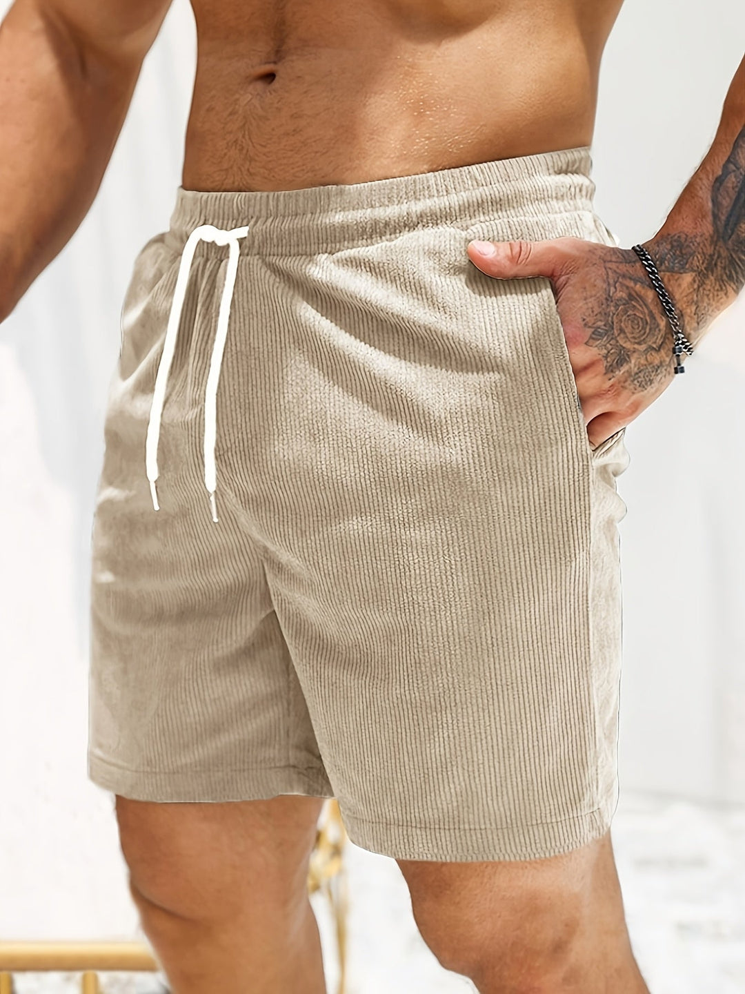 Vince™ | Pantaloni Corti con Coulisse da Uomo a Vestibilità Comoda