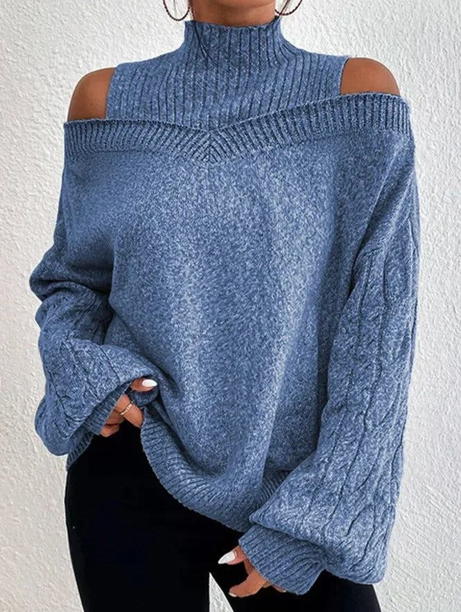 Elke™ - Pullover Off-Shoulder