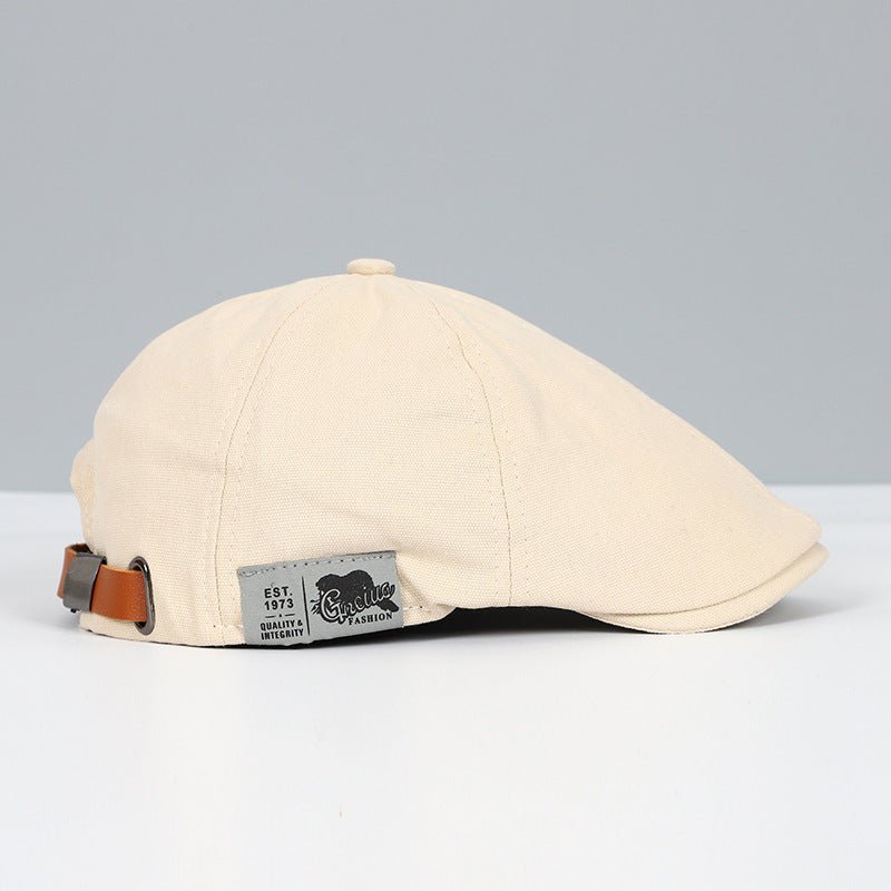 Demano™ Vintage Urban Newsboy Cap - Adjustable Hat 