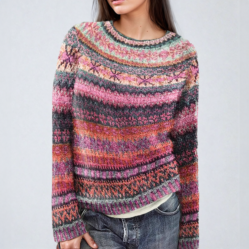 Anna | Pullover Fair Isle Classico