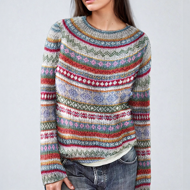 Anna | Pullover Fair Isle Classico