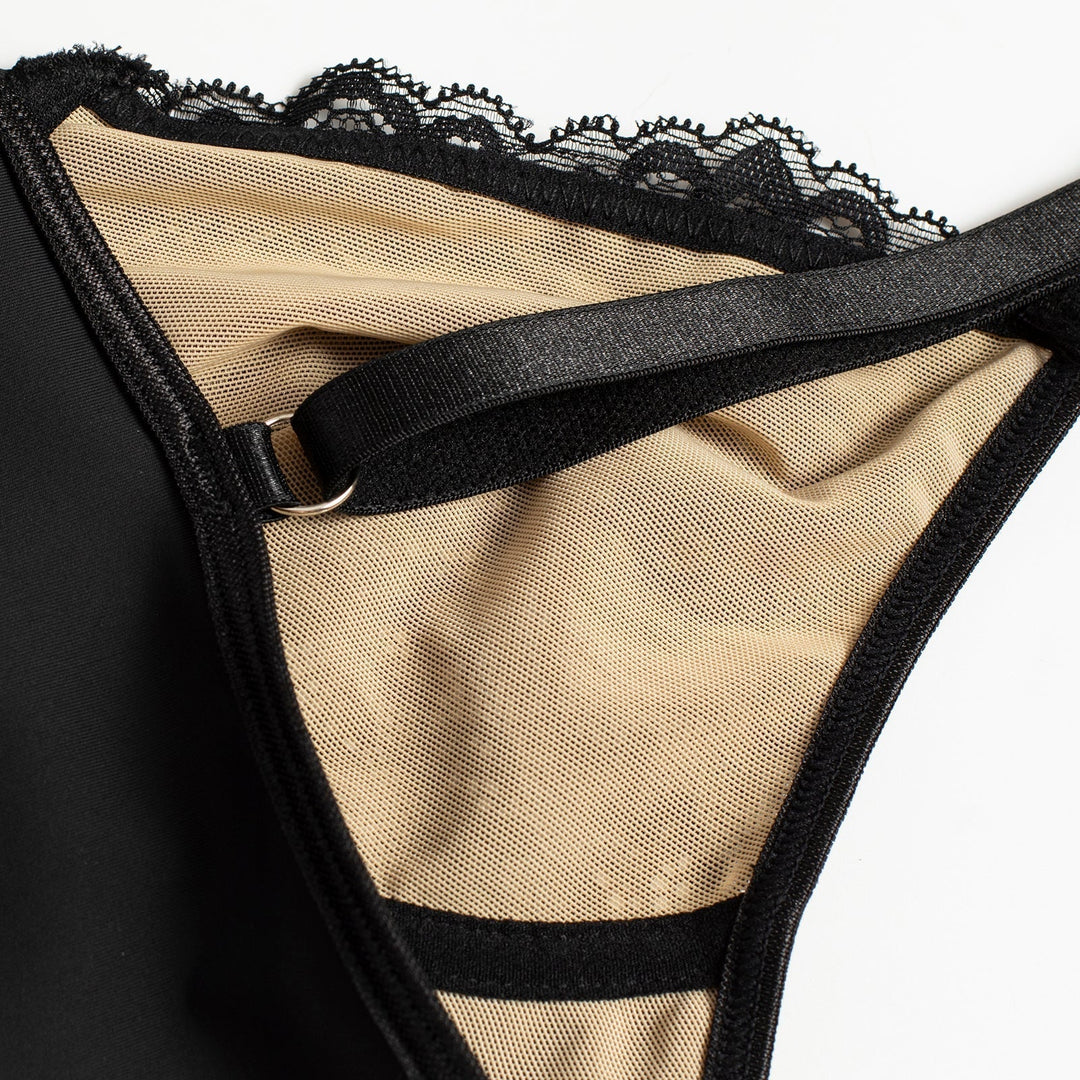 Demano™ | Body Shapewear con profondo scollo a V in pizzo