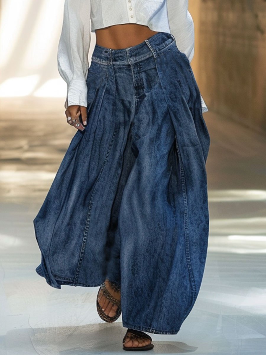 【Spedizione in 24 ore】Jeans Retro Casual Loose