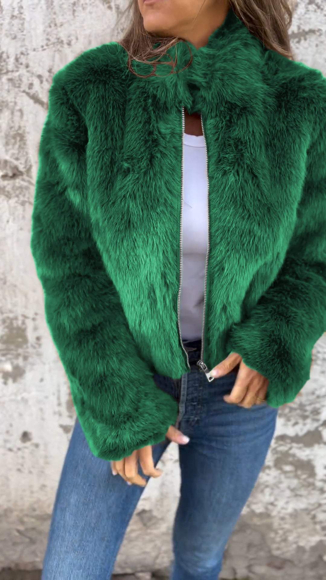 Marie Faux Fur Jacket